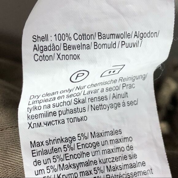 Vero Moda Tan Beaded Lace Blazer Medium Neutral Minimalist 100% Cotton - Picture 6 of 13